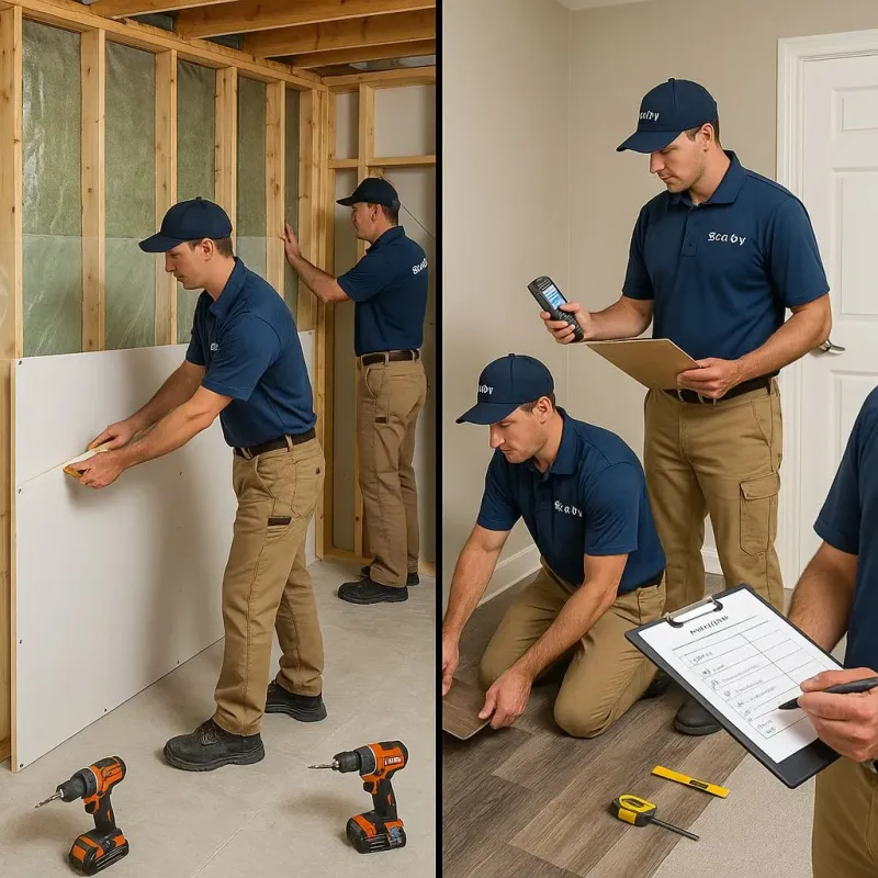Repairs and Reconstruction process in Atlanta, MI